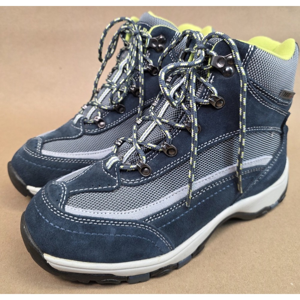 LL BEAN (Sz 8 M)Tek 2.5 Womens Waterproof Insulated Hiking Boots 258269 Blue